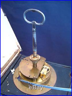 Antique F. Darton London Barograph Barometer Weather Station
