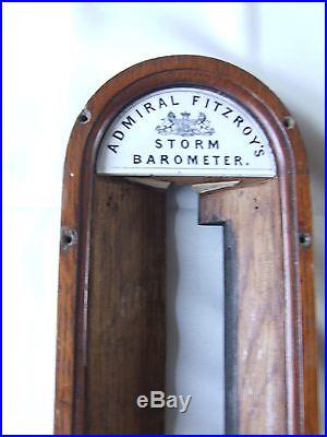 Antique Fitzroy Coastal/Fisheries/Storm Barometer for restoration