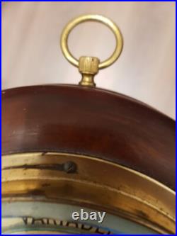 Antique French Aneroid Barometer Dr. Agnès Amiens c. 1900 17cm Antique French Aneroid Barometer Dr. Agnès Amiens c. 1900 17cm