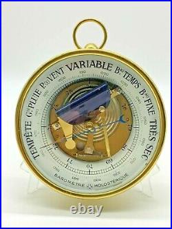 Antique French Barometer/holosterique Phbn (naudet Pertuis Hulot Barometer)