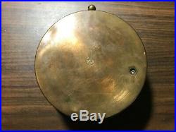 Antique French Holosteric Brass Barometer PHBN