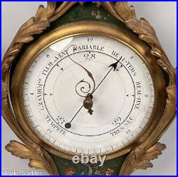 Antique French Ormolu Barometer