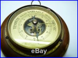 Antique French Spring Mechanism Barometer, Diameter of Dial 5.7 cm