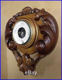 Antique French wall barometer