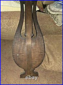 Antique George III Banjo Mahogany Barometer Early 1900's