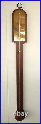 Antique Georgian Aiano Canterbury Stick Barometer 36