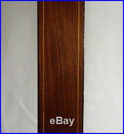 Antique Georgian English Satinwood Mahogany Stick Barometer 57920