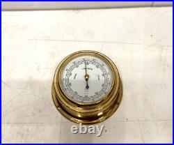 Antique German Ship Barometer Pilot Compensated Marine Rain Change Fair