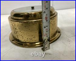 Antique German Ship Barometer Pilot Compensated Marine Rain Change Fair