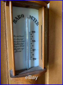 Antique German Stick Barometer