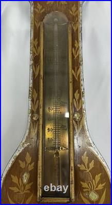 Antique Greenbank & Son Sedbergh Victorian Weather Station Barometer Thermometer