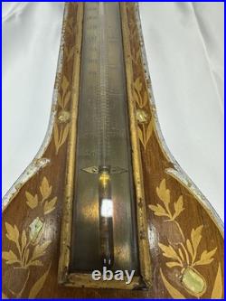 Antique Greenbank & Son Sedbergh Victorian Weather Station Barometer Thermometer