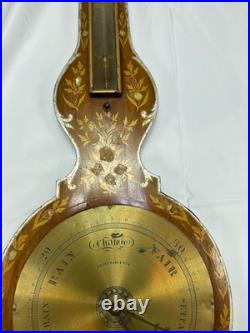 Antique Greenbank & Son Sedbergh Victorian Weather Station Barometer Thermometer