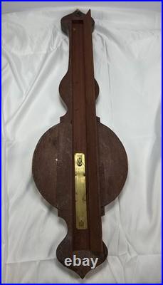 Antique Greenbank & Son Sedbergh Victorian Weather Station Barometer Thermometer