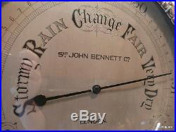 Antique HUGE Barometer from Sir John Bennett of London