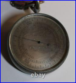 Antique Harrison & Co Montreal Compensated Pocket Barometer 3