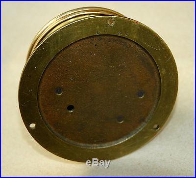 Antique Holosteric Barometer /PHBN Heavyweight brass Free Shipping in US