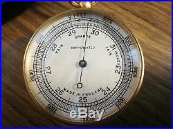 Antique Hughes-Owens Barometer/Altimeter