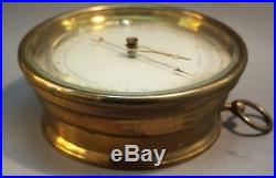 Antique Imperial Russian barometer & thermometer