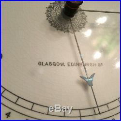 Antique J. Lizars Weather Barometer Glasgow Edinburgh Wall Mount Vintage Brass