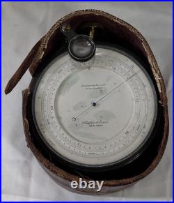 Antique K&E Keuffel & Esser Co. 5 Inch Surveying Aneroid Compensated Barometer