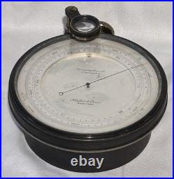 Antique K&E Keuffel & Esser Co. 5 Inch Surveying Aneroid Compensated Barometer
