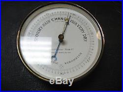 Antique Kelvin & Wilfrid Holosteric Aneroid Barometer Beveled Glass Working Nice