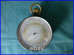 Antique Keuffel & Esser Co Improved Surveying Aneroid Barometer Compensated