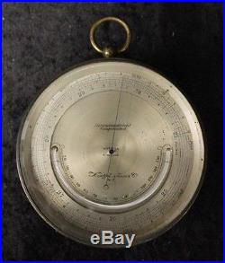 Antique Keuffel & Esser Co. NY Barometer