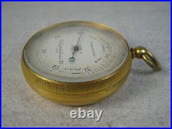 Antique Keuffel & Esser Compensated Field Barometer in Original Case