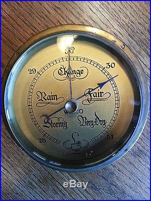 Antique Lufft Wilco Barometer Salvaged part Estate Sale Find -Steam punk