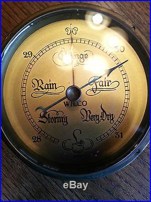 Antique Lufft Wilco Barometer Salvaged part Estate Sale Find -Steam punk