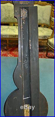 Antique Mahogany Banjo Barometer London D Fagioli & Son