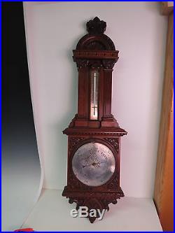 Antique Mahogany Barometer Archer & Sons Liverpool