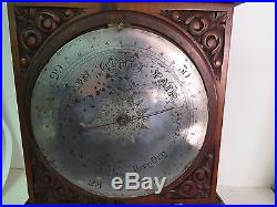 Antique Mahogany Barometer Archer & Sons Liverpool