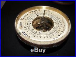 Antique Nautical Barometer W. R. Welch Scientific Company GERMANY