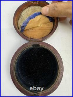 Antique Negretti & Zambra London Aneroid Barometer Cased WORKING 1860's 1870's