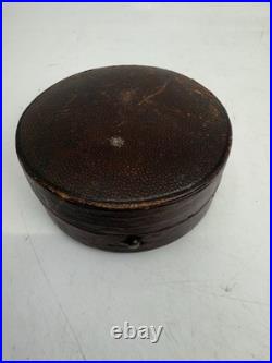 Antique Negretti & Zambra London Aneroid Barometer Cased WORKING 1860's 1870's