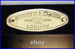 Antique Negretti & Zambra Marine Weather Ships Boat Thermo Hygrograph