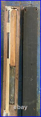 Antique Old Simmons Portable Stick Barometer American Patd 1861 Fancy Model