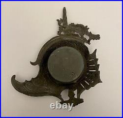 Antique Ornate Barometer Dragon Motif