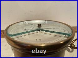 Antique PHBN France Holosteric Barometer Schmidt Rochester NY Broken Glass Face