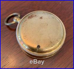 Antique POCKET BAROMETER by Negretti & Zambra, London Vintage Antique POCKET BAROMETER by Negretti & Zambra, London Vintage