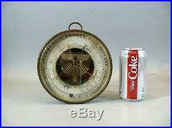 Antique Paul Naudet Barometer Thermometer Advertising GaNun & Parsons Opticians