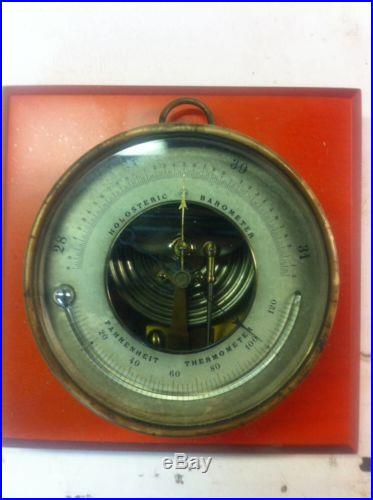 Antique Pbhn French Barometer And Thermometer Circa 1880
