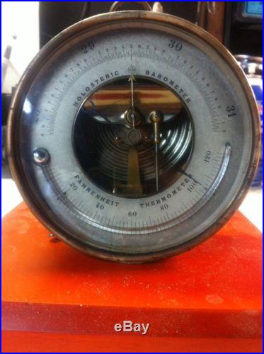 Antique Pbhn French Barometer And Thermometer Circa 1880