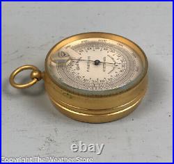 Antique Pocket Barometer / Altimeter by F. Sartorius, Goettingen