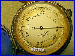 Antique Pocket Barometer HARRISON & Co MONTREAL