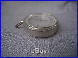 Antique Pocket Barometer In Case