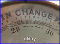 Antique Rare PHBN Holosteric Barometer Made in France